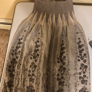 Super cute ultra feminine strapless dress/cover up